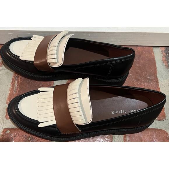 Marc Fisher Calixy Fringe Loafers Women's Size 8 ASO Celebs - Picture 3 of 12